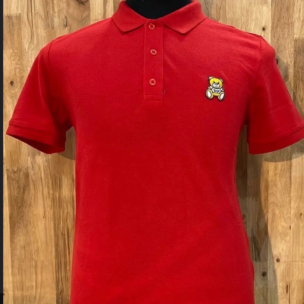 Red Polo Shirt MOSCHINO